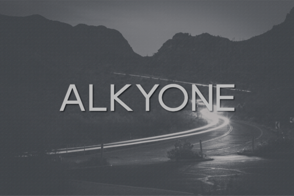 Alkyone: A Sophisticated Sans Serif Typeface for Modern Editorial Design
