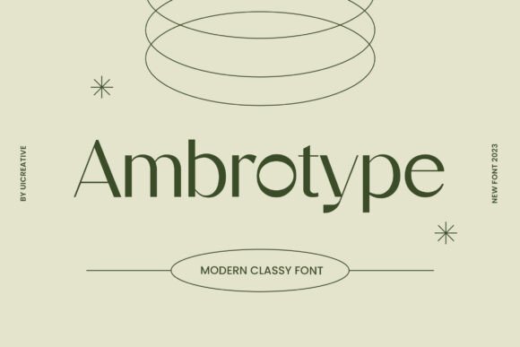Ambrotype: A Modern Sans Serif Font for Elegant Editorial Design