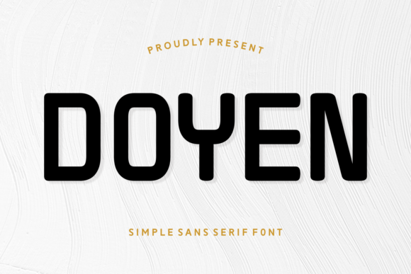 Doyen Font: Clean Sans Serif for Modern Brands