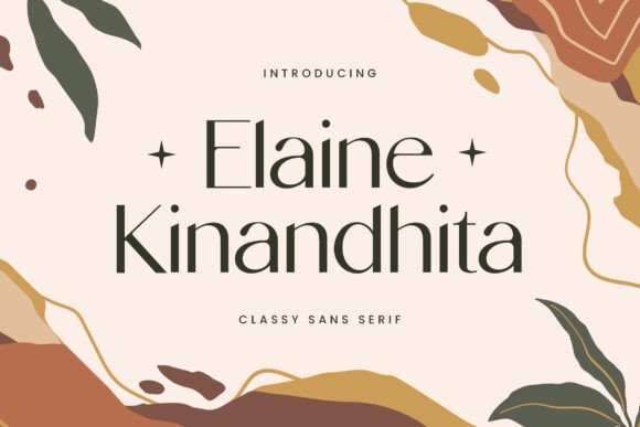 Elaine Kinandhita Font for Elegant Branding