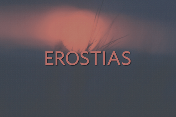 Erostias: A Modern Sans Serif Typeface for Editorial Design