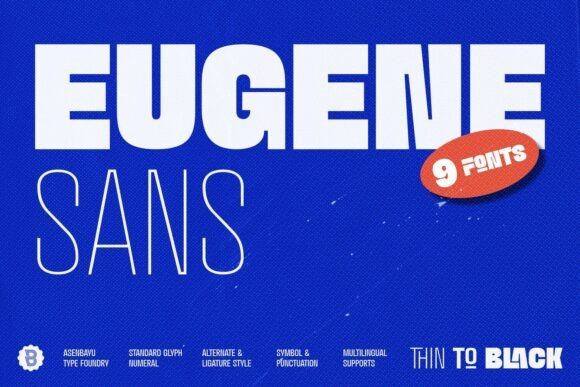 Eugene Sans: A Modern Typeface for Brand Clarity