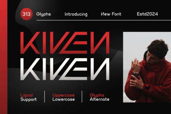 Kiven: A Modern Sans Serif Typeface for Branding