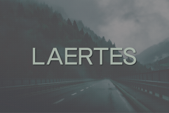 Laertes: A Modern Sans Serif Typeface for Branding