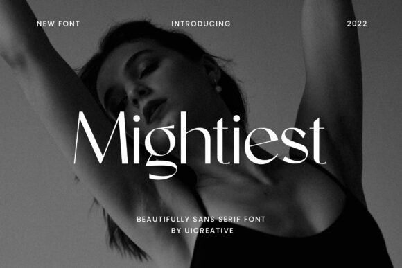 Mightiest Font for Bold Craft Designs