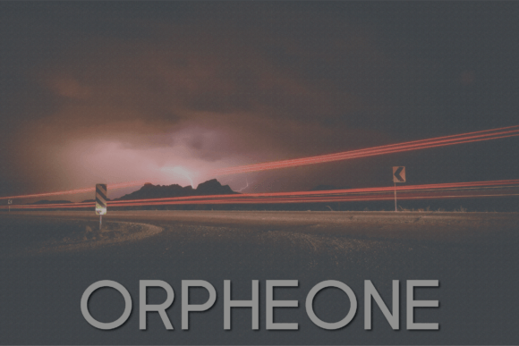 Orpheone: A Modern Typeface for Small Business Branding