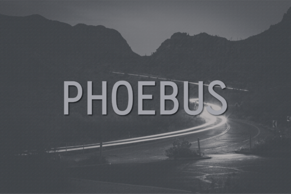Phoebus: A Modern Typeface for Polished Branding