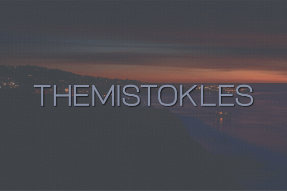 Themistokles: A Modern Sans Serif Typeface for Clear Campaigns