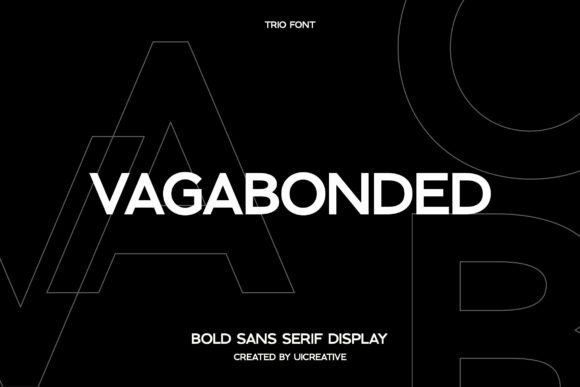 Vegabonded Font: Elegant Sans Serif for Modern Design